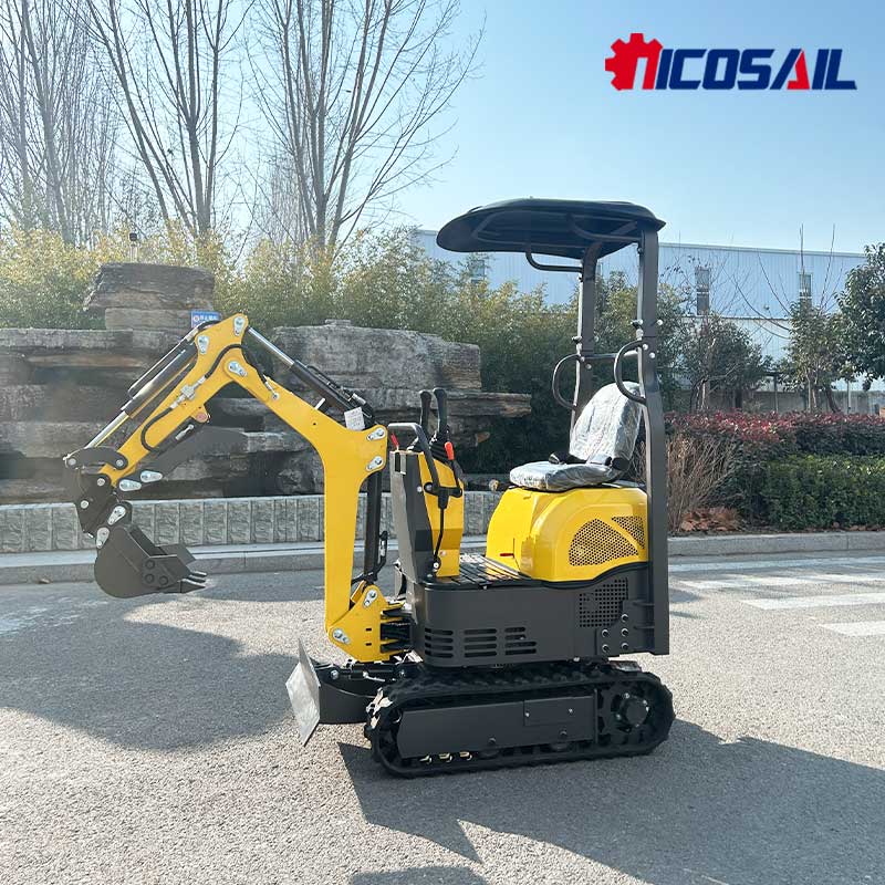 Mini Excavadora Compacta de 1t - Urban Farming In China reseña y precio