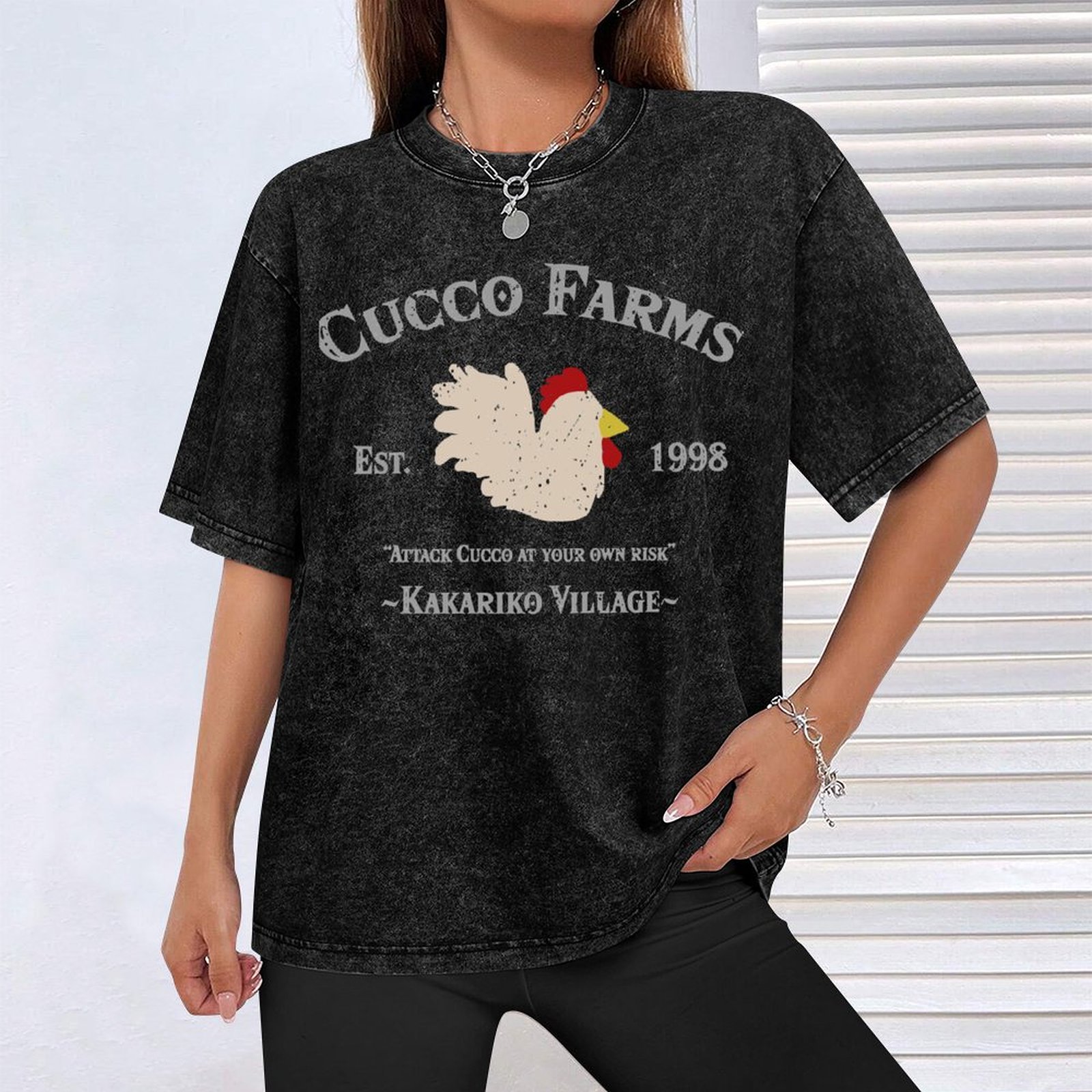 Camiseta Cucco Farms de estilo - Urban Farming In China reseña y precio