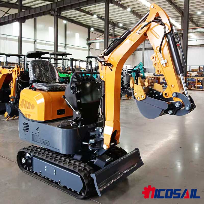 Miniexcavadora Urbana de 1.2t  - Urban Farming In China reseña y precio