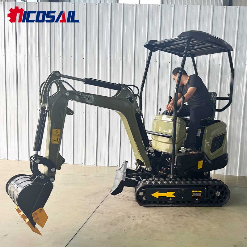 Miniexcavadora sobre orugas pe - Urban Farming In China reseña y precio